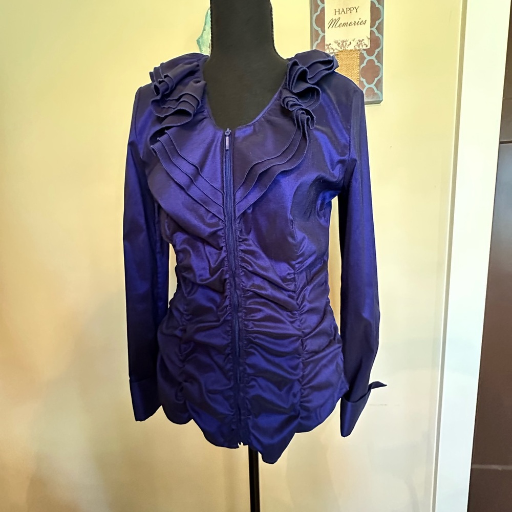 Samuel Dong Blue jacket